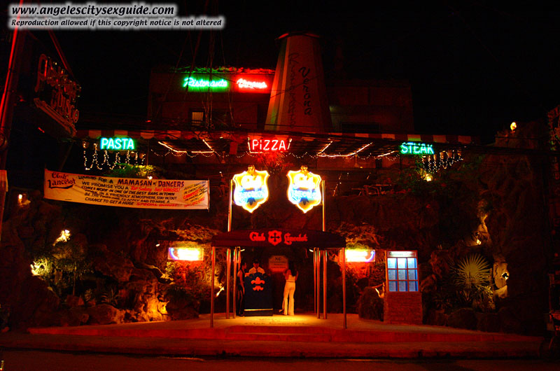 Balibago Tourist Bars at Night