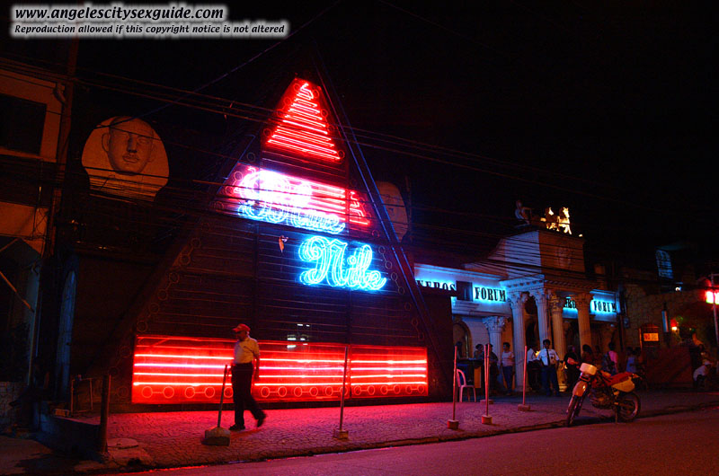 Balibago Tourist Bars at Night