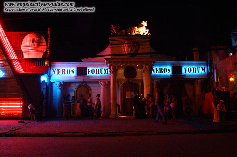 Balibago Tourist Bars at Night