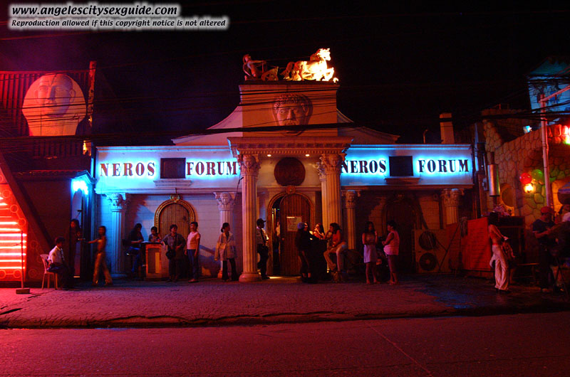 Balibago Tourist Bars at Night