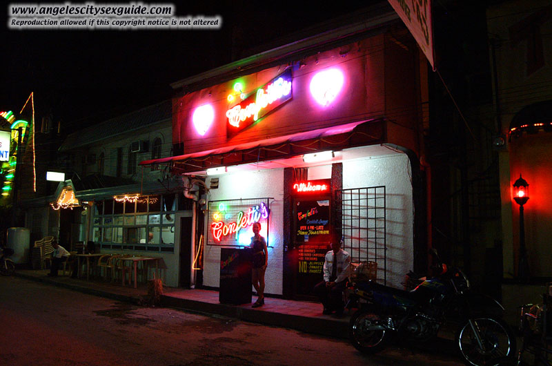 Balibago Tourist Bars at Night