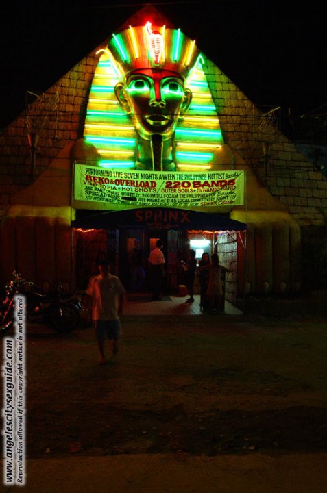 Balibago Tourist Bars at Night
